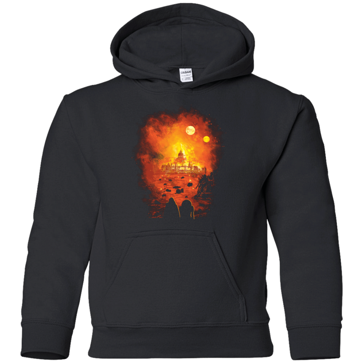 Sweatshirts Black / YS Rise From The Ashes Youth Hoodie