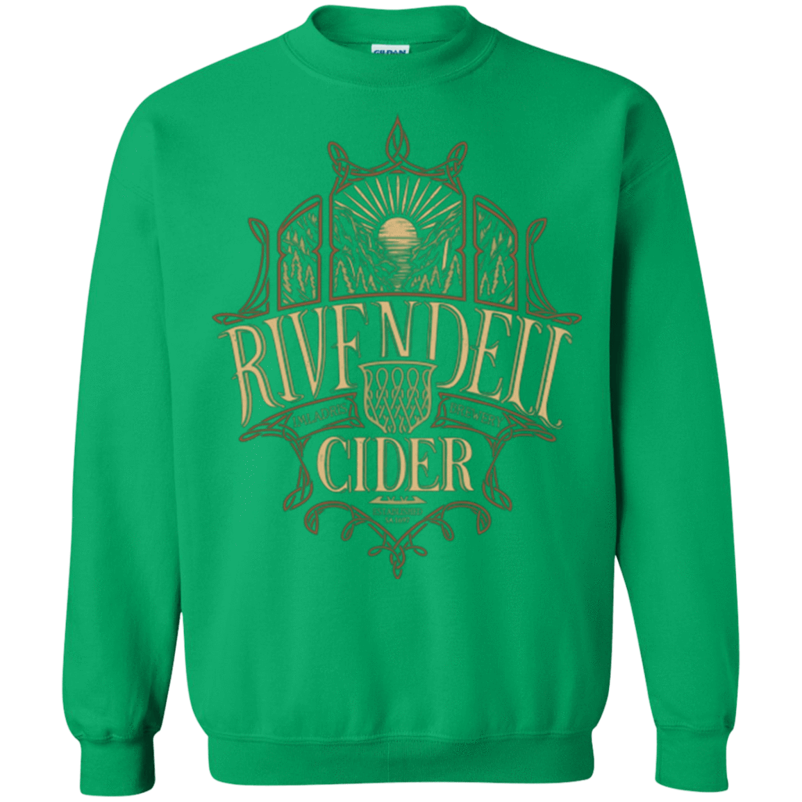 Sweatshirts Irish Green / Small Rivendell Cider Crewneck Sweatshirt