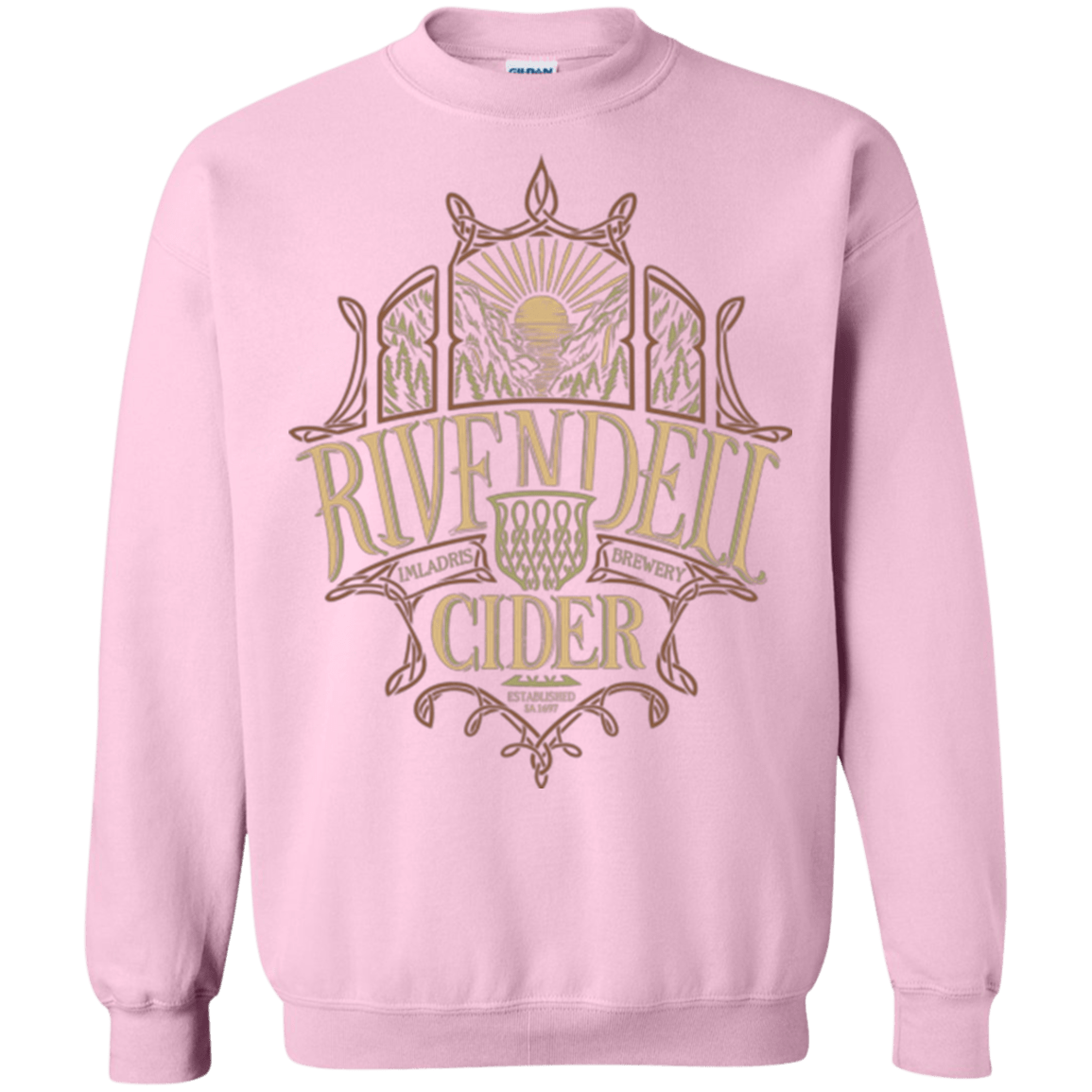 Sweatshirts Light Pink / Small Rivendell Cider Crewneck Sweatshirt