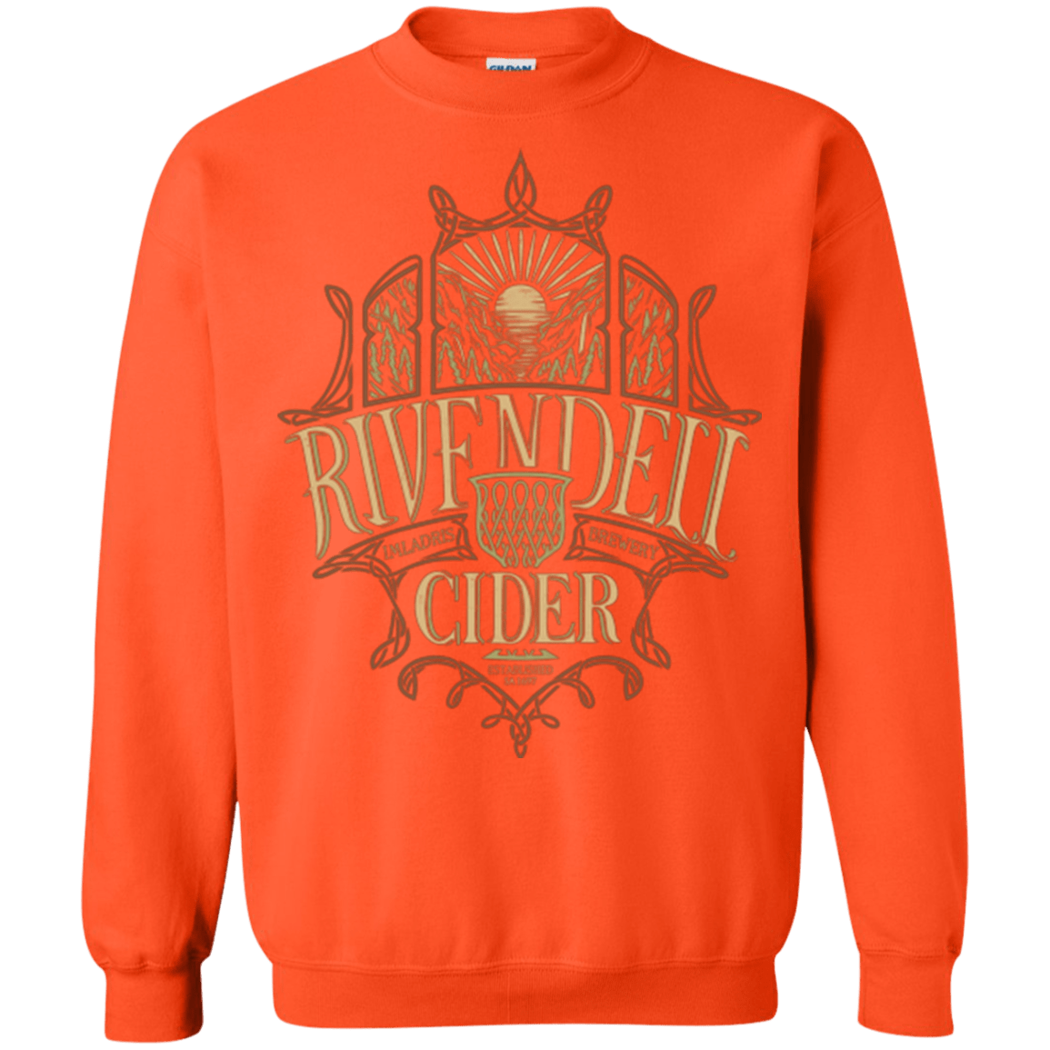 Sweatshirts Orange / Small Rivendell Cider Crewneck Sweatshirt