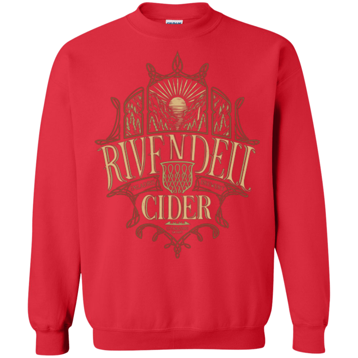 Sweatshirts Red / Small Rivendell Cider Crewneck Sweatshirt