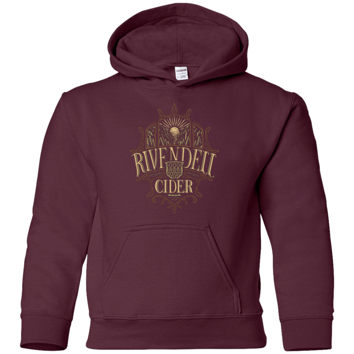 Sweatshirts Maroon / YS Rivendell Cider Youth Hoodie