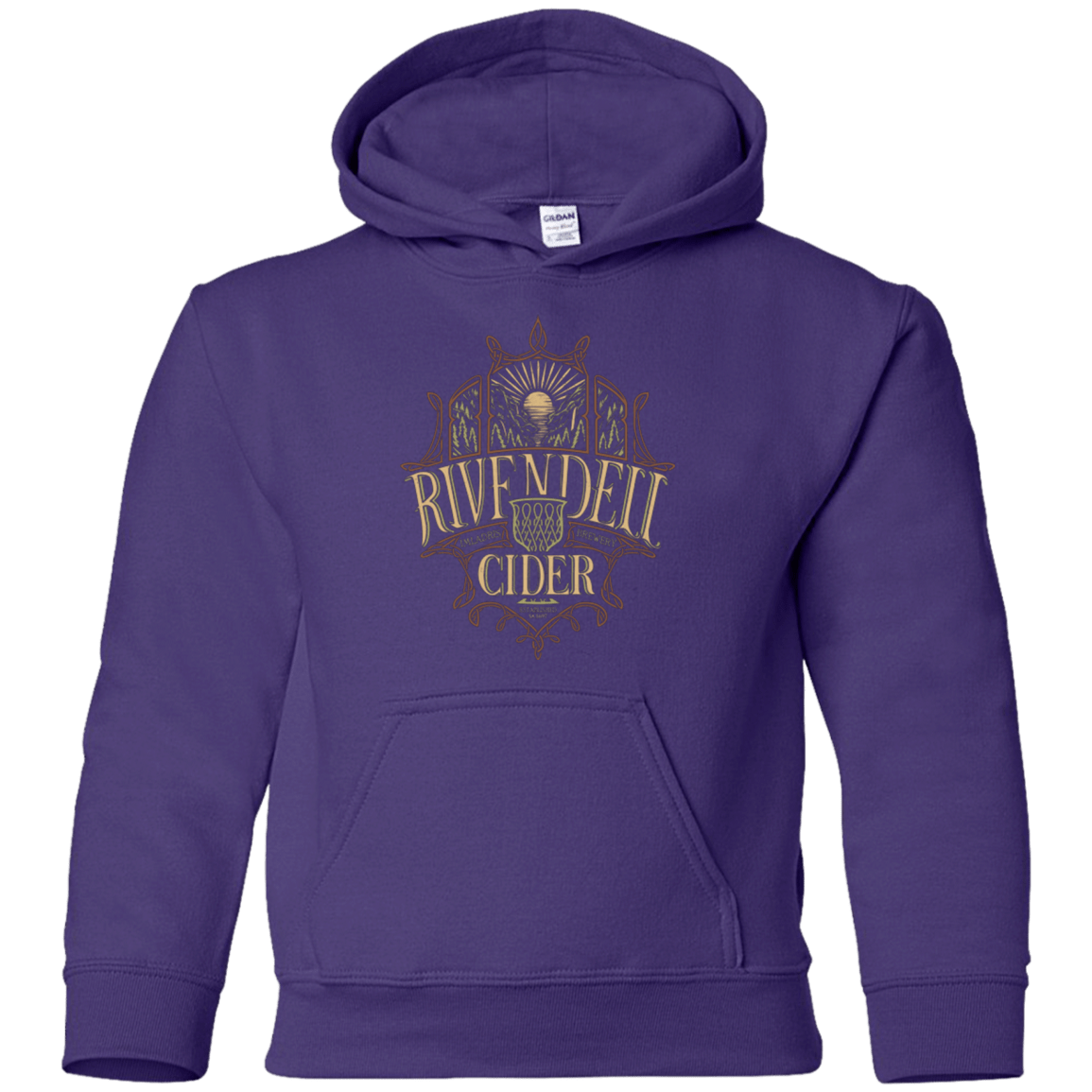 Sweatshirts Purple / YS Rivendell Cider Youth Hoodie