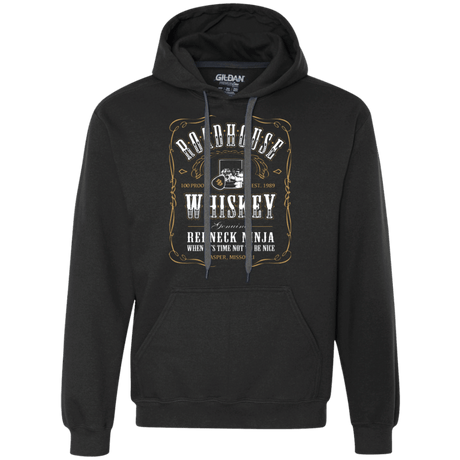 Sweatshirts Black / Small Road House Whiskey Premium Fleece Hoodie