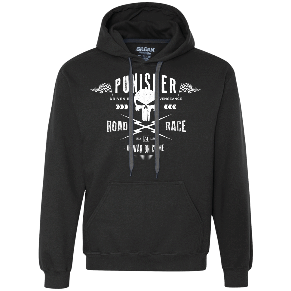 Sweatshirts Black / S Road Race Premium Fleece Hoodie