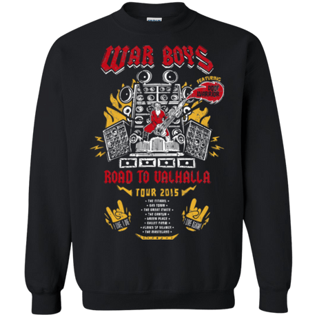 Sweatshirts Black / Small Road to Valhalla Tour Crewneck Sweatshirt