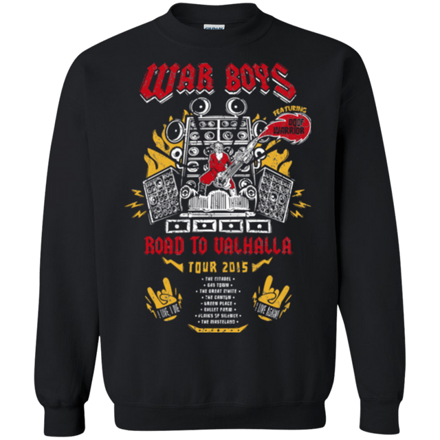 Sweatshirts Black / Small Road to Valhalla Tour Crewneck Sweatshirt