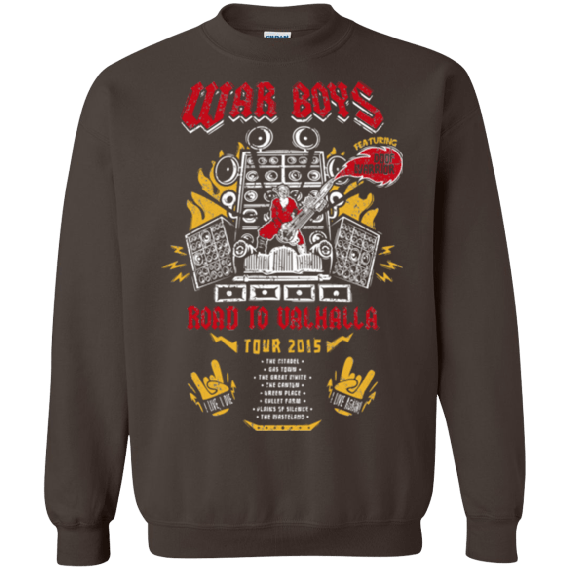 Sweatshirts Dark Chocolate / Small Road to Valhalla Tour Crewneck Sweatshirt