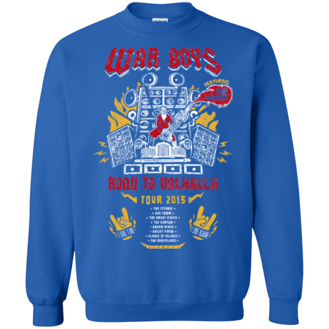 Sweatshirts Royal / Small Road to Valhalla Tour Crewneck Sweatshirt