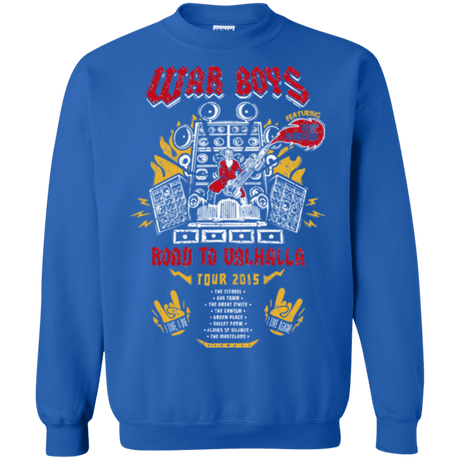 Sweatshirts Royal / Small Road to Valhalla Tour Crewneck Sweatshirt