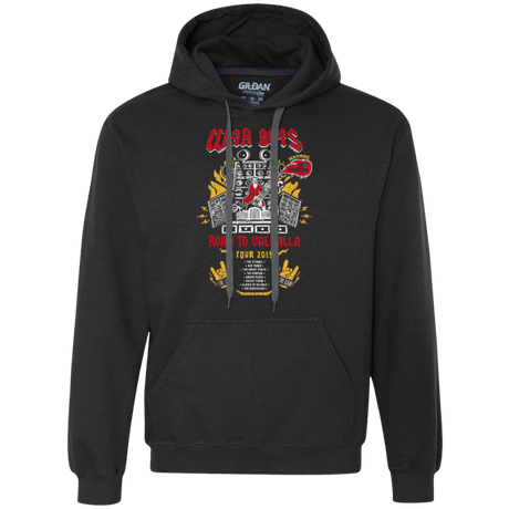 Sweatshirts Black / Small Road to Valhalla Tour Premium Fleece Hoodie