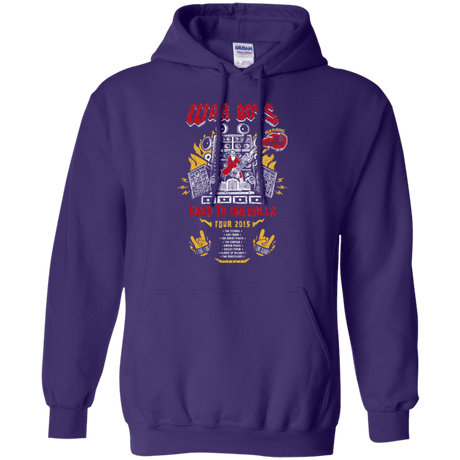 Sweatshirts Purple / Small Road to Valhalla Tour Pullover Hoodie