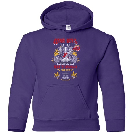 Sweatshirts Purple / YS Road to Valhalla Tour Youth Hoodie