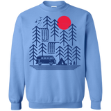 Sweatshirts Carolina Blue / S Road Trip Days Crewneck Sweatshirt