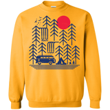 Sweatshirts Gold / S Road Trip Days Crewneck Sweatshirt