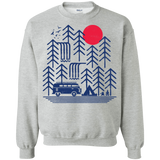 Sweatshirts Sport Grey / S Road Trip Days Crewneck Sweatshirt