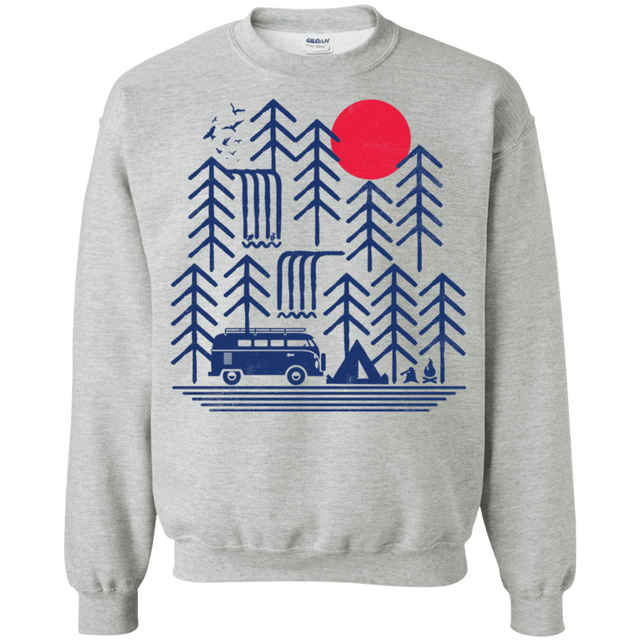 Sweatshirts Sport Grey / S Road Trip Days Crewneck Sweatshirt