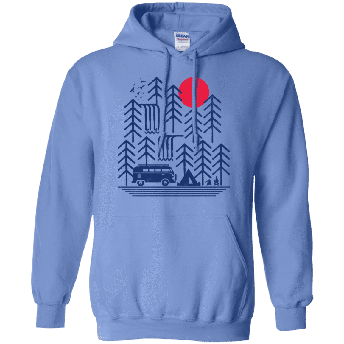 Sweatshirts Carolina Blue / S Road Trip Days Pullover Hoodie