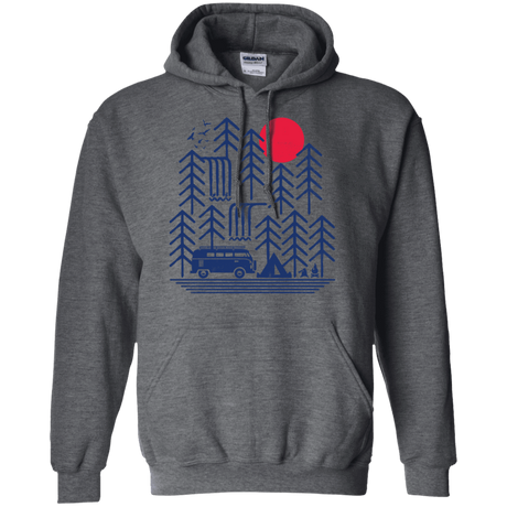 Sweatshirts Dark Heather / S Road Trip Days Pullover Hoodie