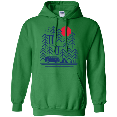 Sweatshirts Irish Green / S Road Trip Days Pullover Hoodie