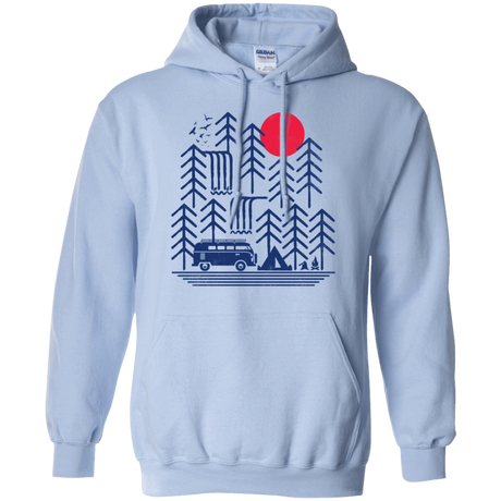 Sweatshirts Light Blue / S Road Trip Days Pullover Hoodie