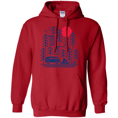 Sweatshirts Red / S Road Trip Days Pullover Hoodie