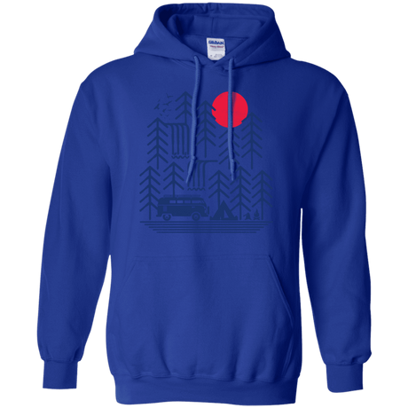 Sweatshirts Royal / S Road Trip Days Pullover Hoodie