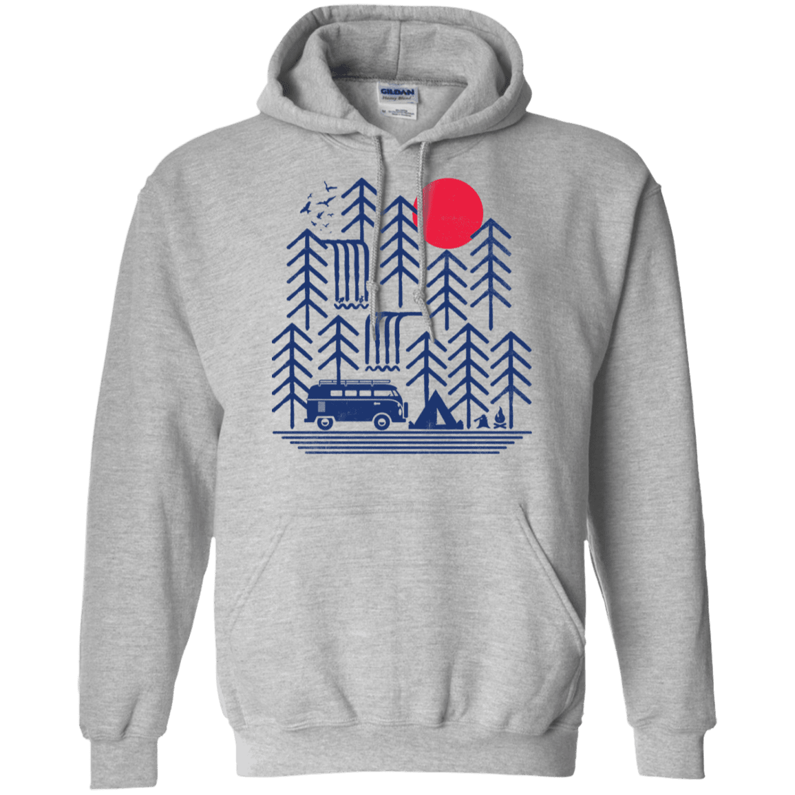 Sweatshirts Sport Grey / S Road Trip Days Pullover Hoodie