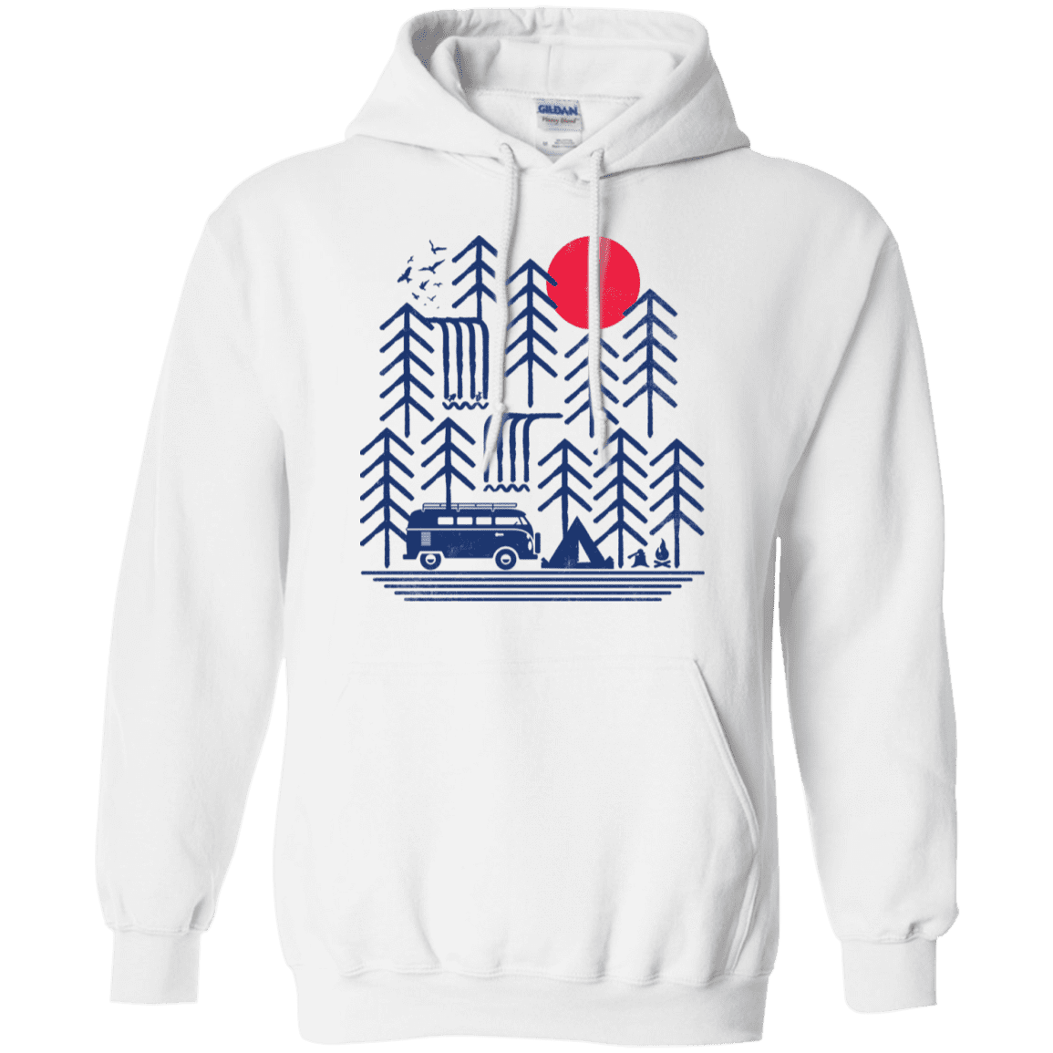 Sweatshirts White / S Road Trip Days Pullover Hoodie