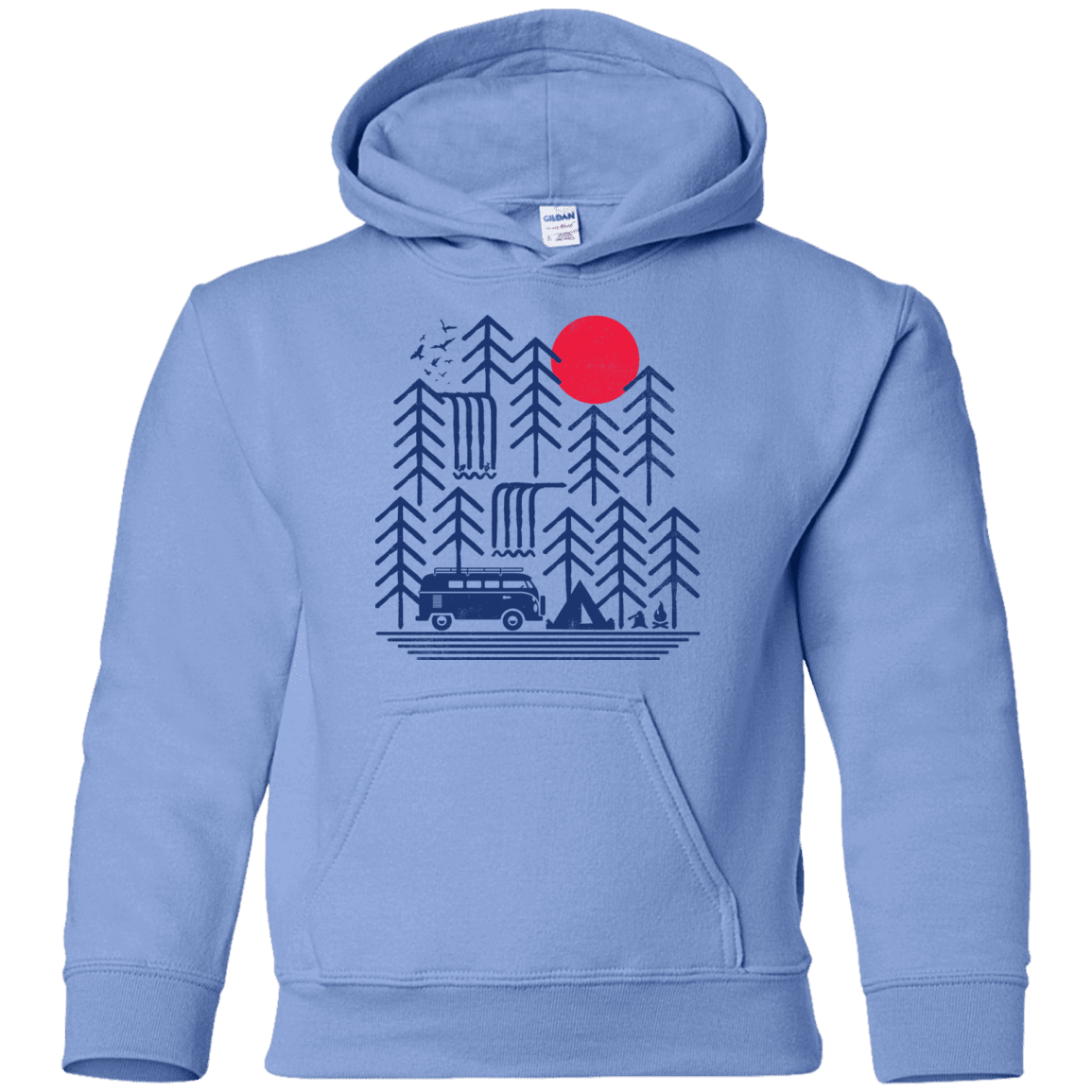 Sweatshirts Carolina Blue / YS Road Trip Days Youth Hoodie