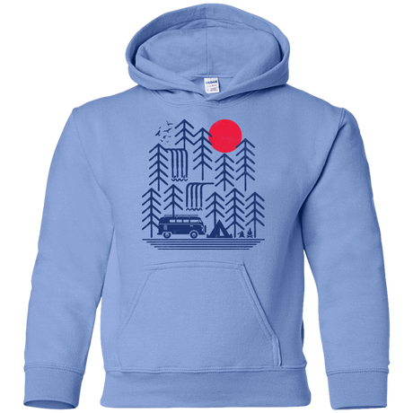 Sweatshirts Carolina Blue / YS Road Trip Days Youth Hoodie