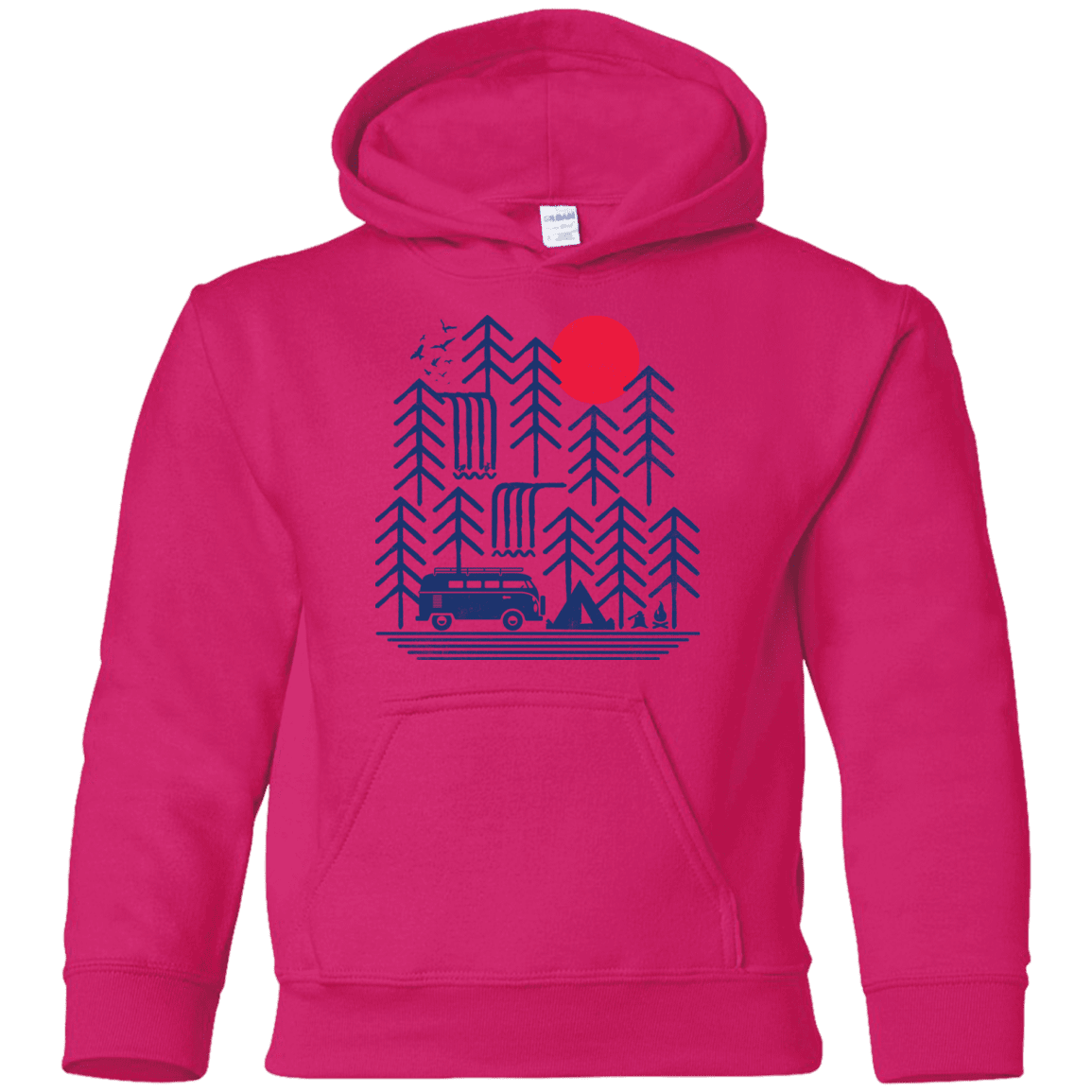 Sweatshirts Heliconia / YS Road Trip Days Youth Hoodie