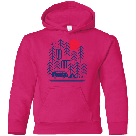 Sweatshirts Heliconia / YS Road Trip Days Youth Hoodie