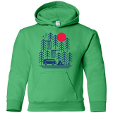 Sweatshirts Irish Green / YS Road Trip Days Youth Hoodie