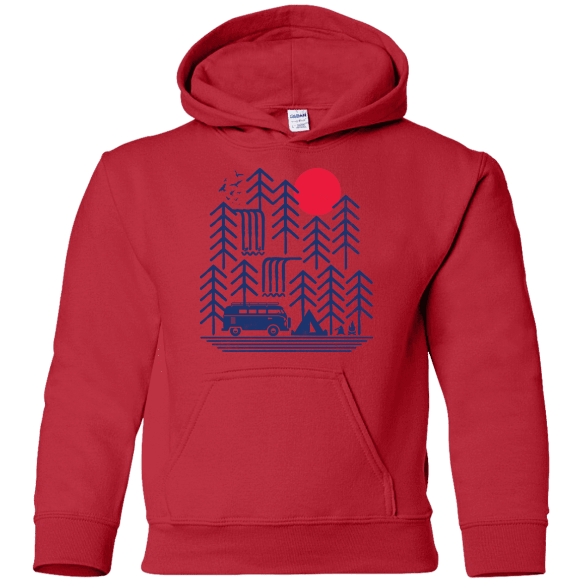 Sweatshirts Red / YS Road Trip Days Youth Hoodie