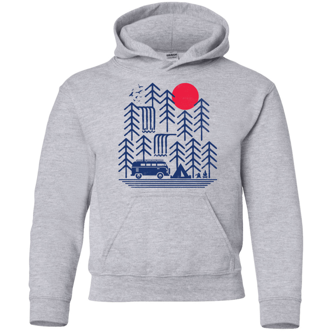 Sweatshirts Sport Grey / YS Road Trip Days Youth Hoodie