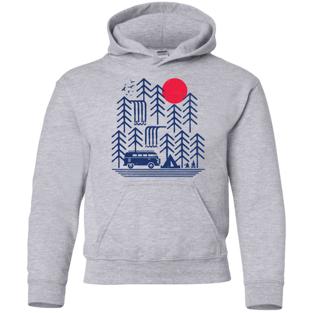 Sweatshirts Sport Grey / YS Road Trip Days Youth Hoodie