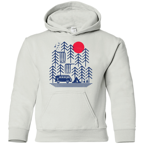 Sweatshirts White / YS Road Trip Days Youth Hoodie