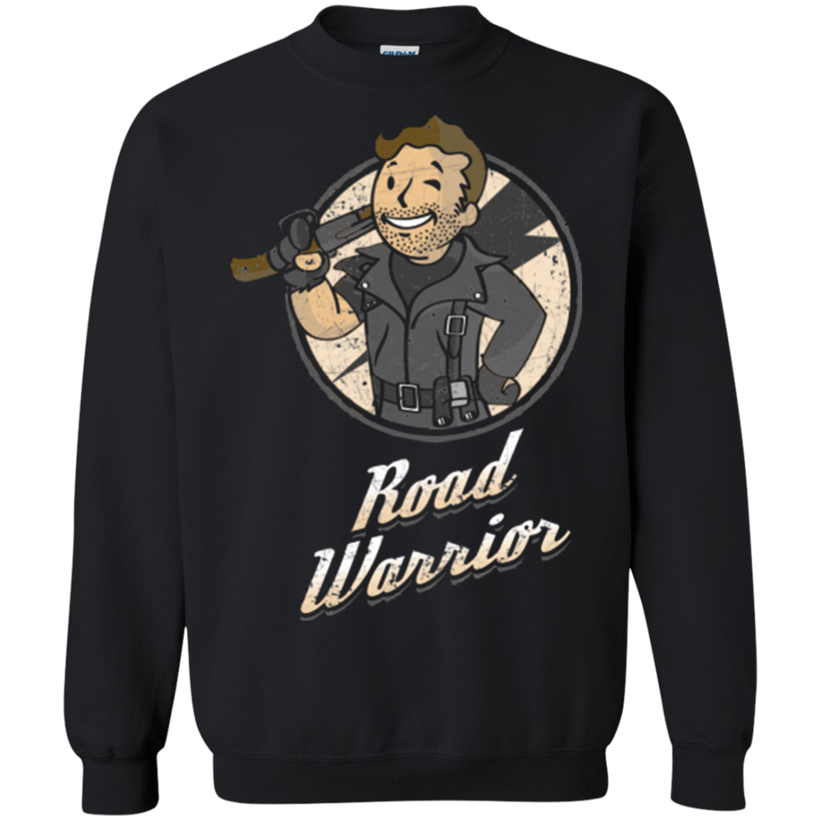 Sweatshirts Black / Small Road Warrior Crewneck Sweatshirt