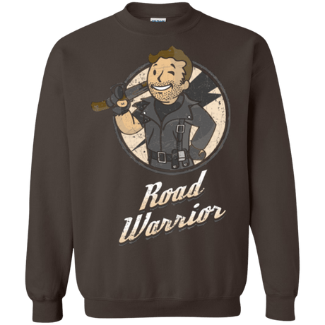 Sweatshirts Dark Chocolate / Small Road Warrior Crewneck Sweatshirt