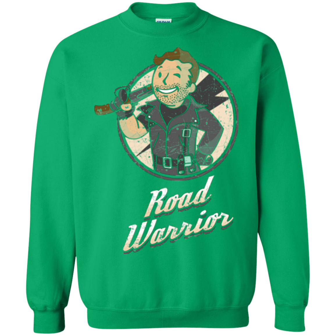 Sweatshirts Irish Green / Small Road Warrior Crewneck Sweatshirt