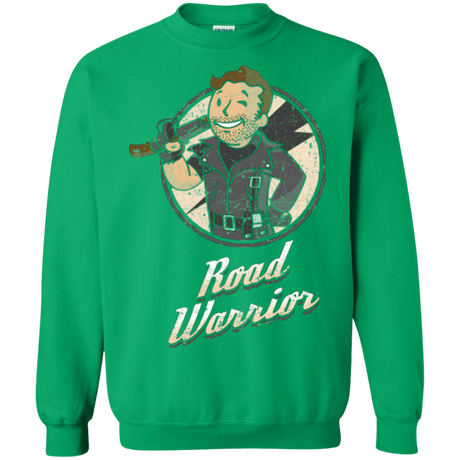 Sweatshirts Irish Green / Small Road Warrior Crewneck Sweatshirt