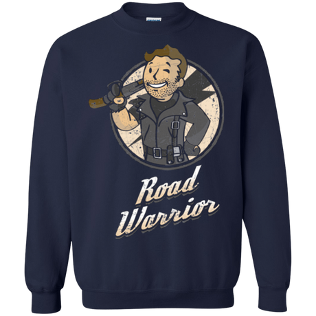Sweatshirts Navy / Small Road Warrior Crewneck Sweatshirt
