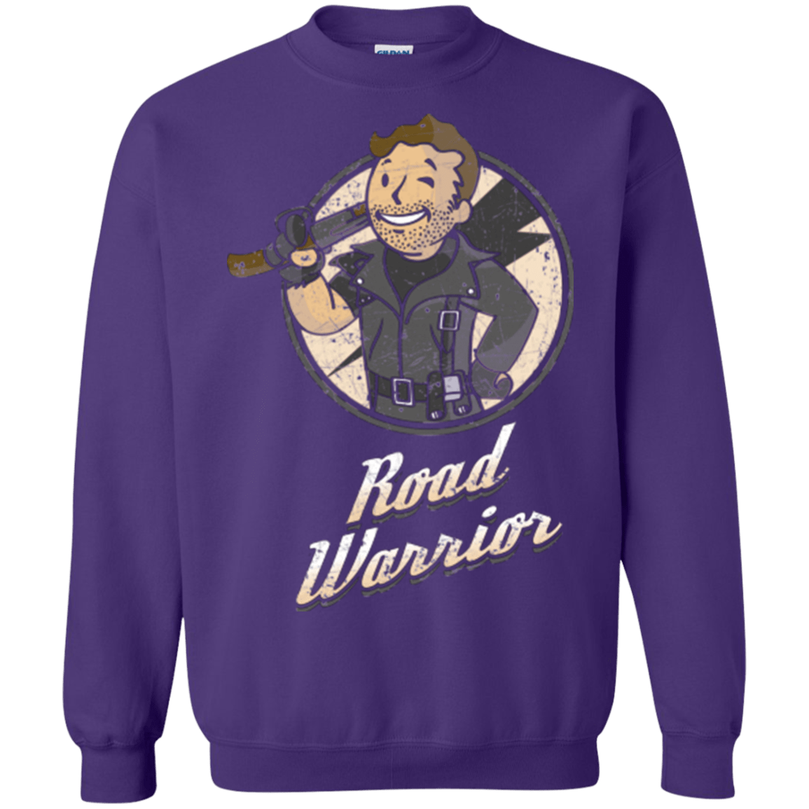 Sweatshirts Purple / Small Road Warrior Crewneck Sweatshirt