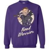 Sweatshirts Purple / Small Road Warrior Crewneck Sweatshirt