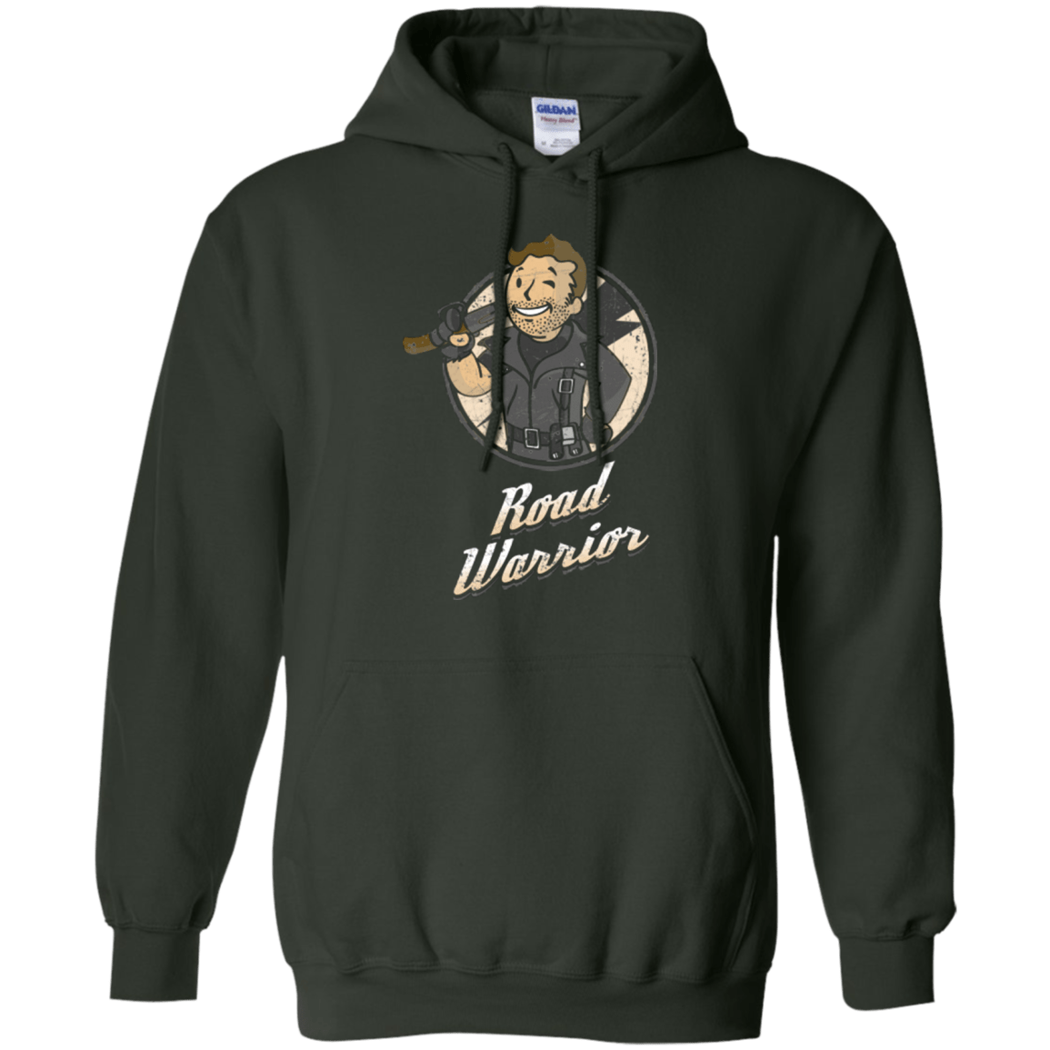 Sweatshirts Forest Green / Small Road Warrior Pullover Hoodie