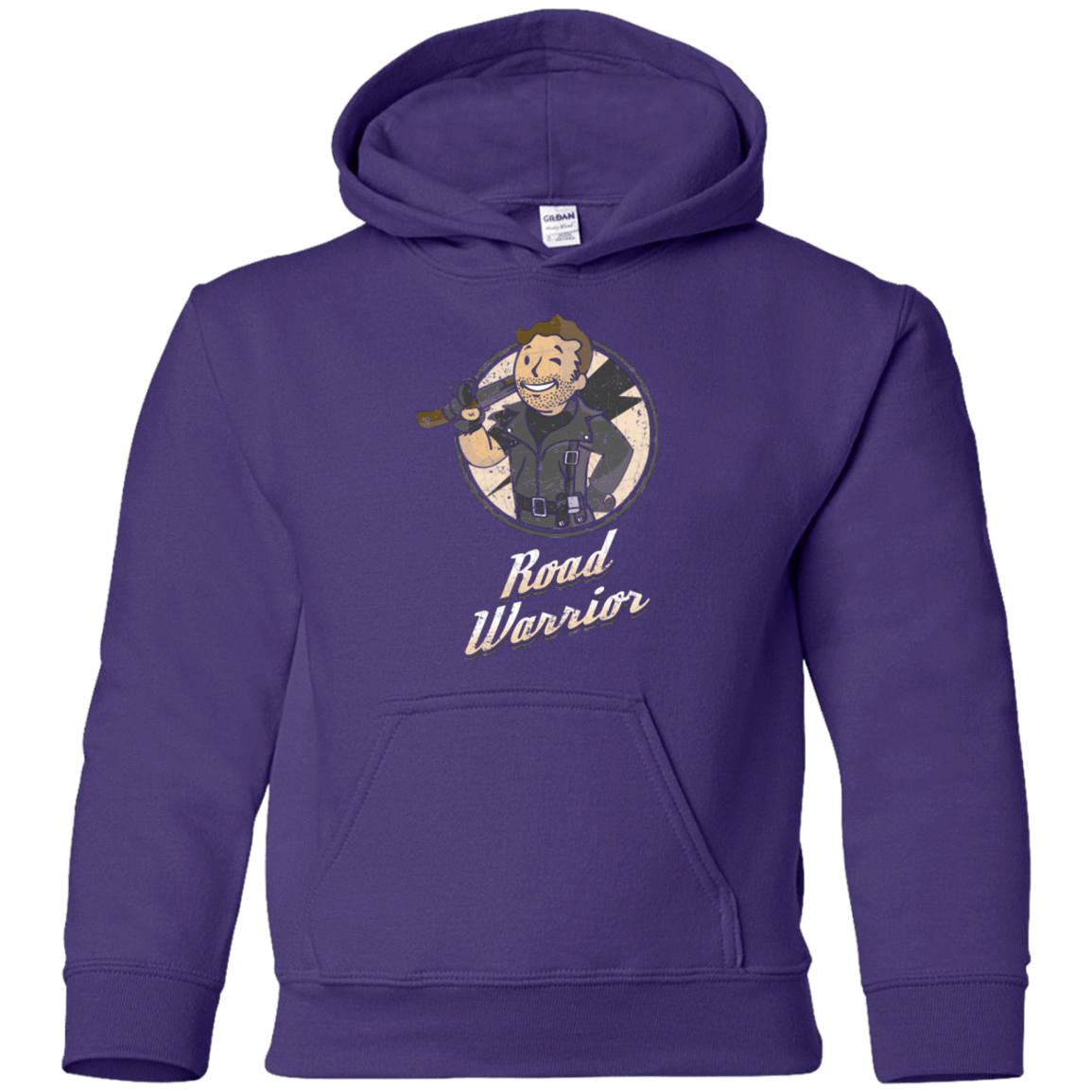 Sweatshirts Purple / YS Road Warrior Youth Hoodie