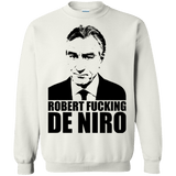 Sweatshirts White / Small Robert Fucking DeNiro Crewneck Sweatshirt