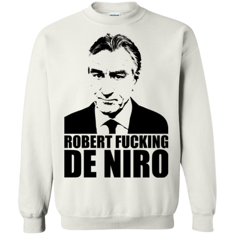 Sweatshirts White / Small Robert Fucking DeNiro Crewneck Sweatshirt