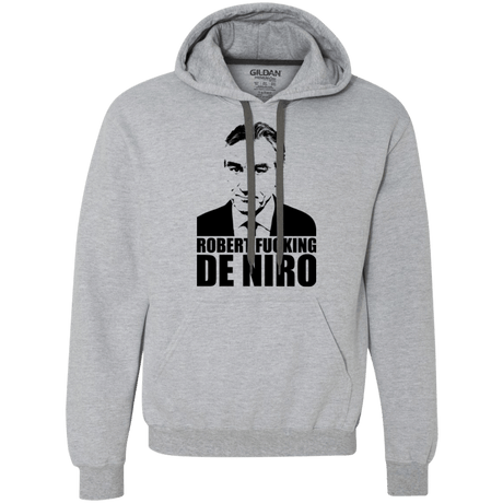 Sweatshirts Sport Grey / Small Robert Fucking DeNiro Premium Fleece Hoodie